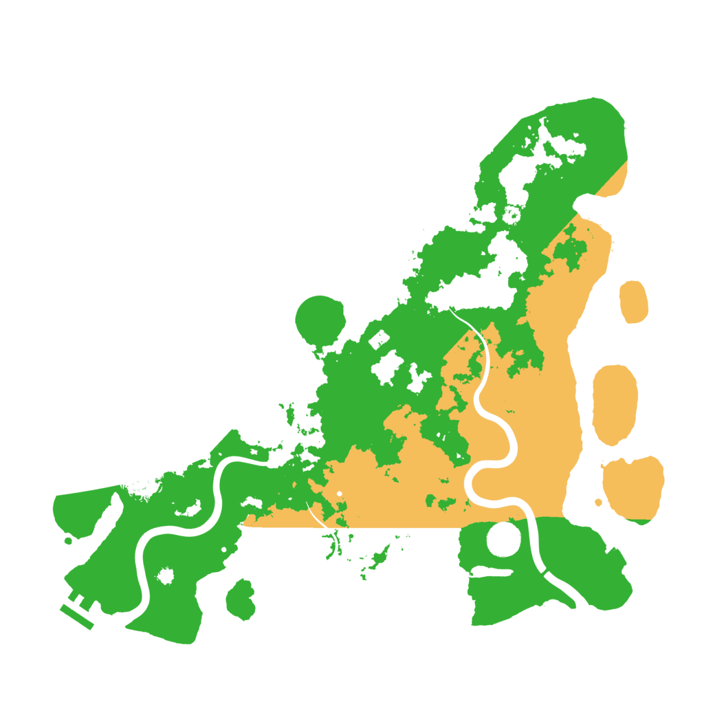 Biome Rust Map: Procedural Map, Size: 3850, Seed: 3567676