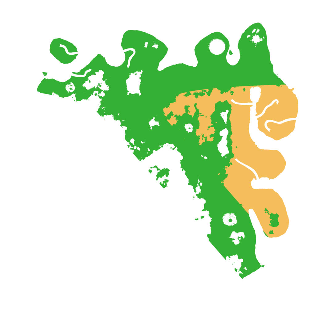 Biome Rust Map: Procedural Map, Size: 3500, Seed: 1444174664