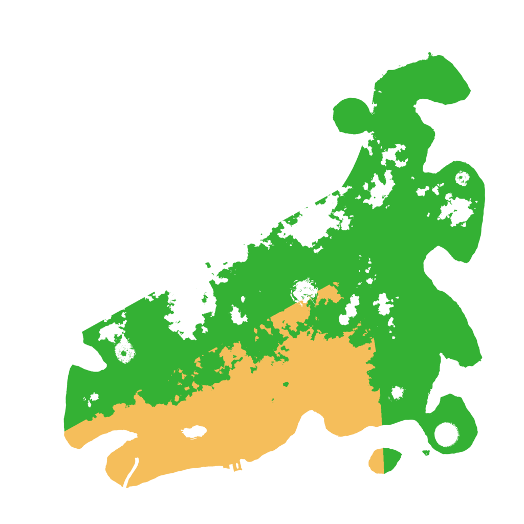 Biome Rust Map: Procedural Map, Size: 3850, Seed: 8171401