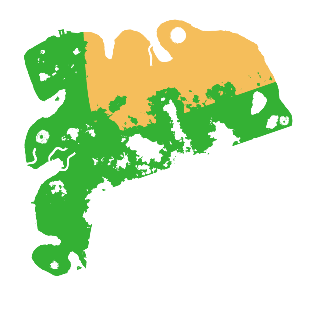 Biome Rust Map: Procedural Map, Size: 3500, Seed: 570244378