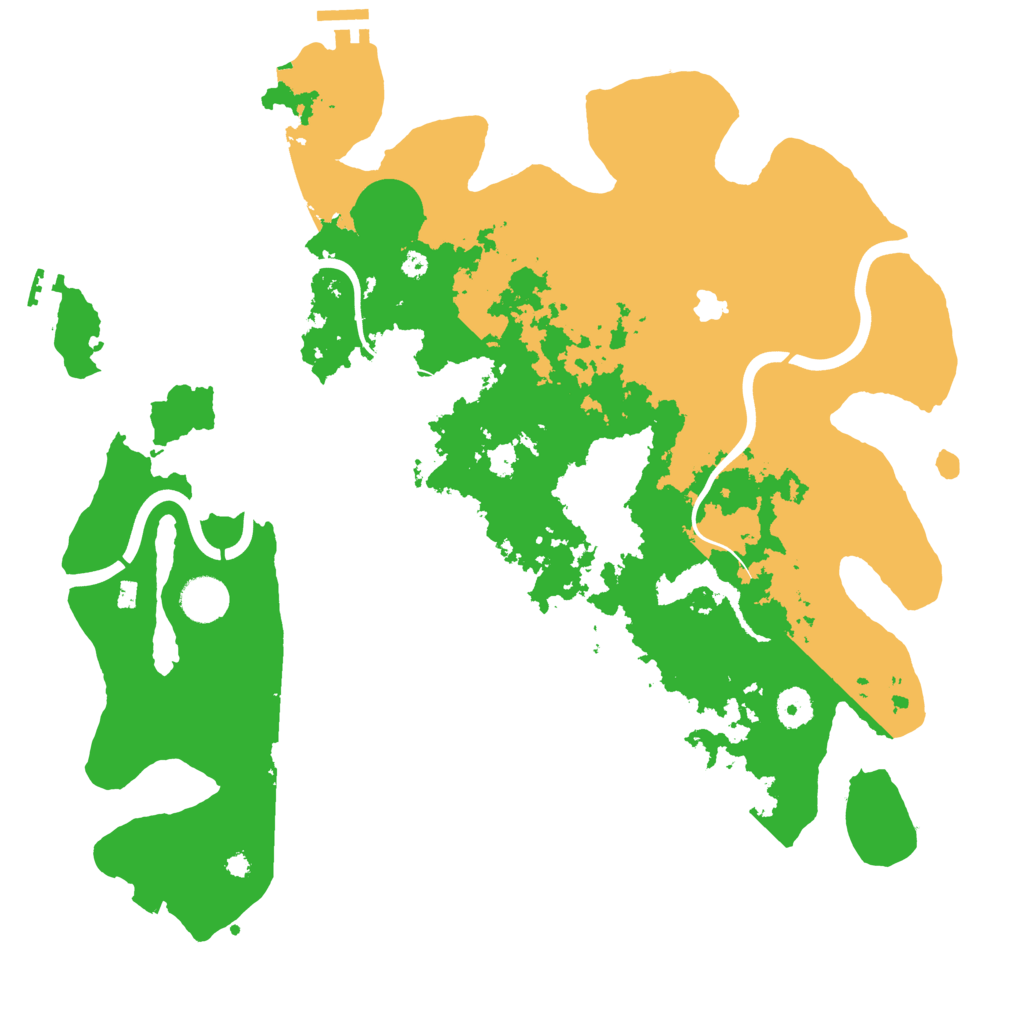 Biome Rust Map: Procedural Map, Size: 4000, Seed: 1631964178