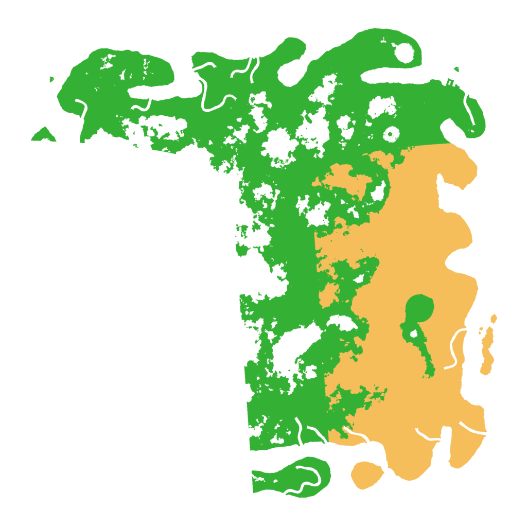 Biome Rust Map: Procedural Map, Size: 5000, Seed: 779446805