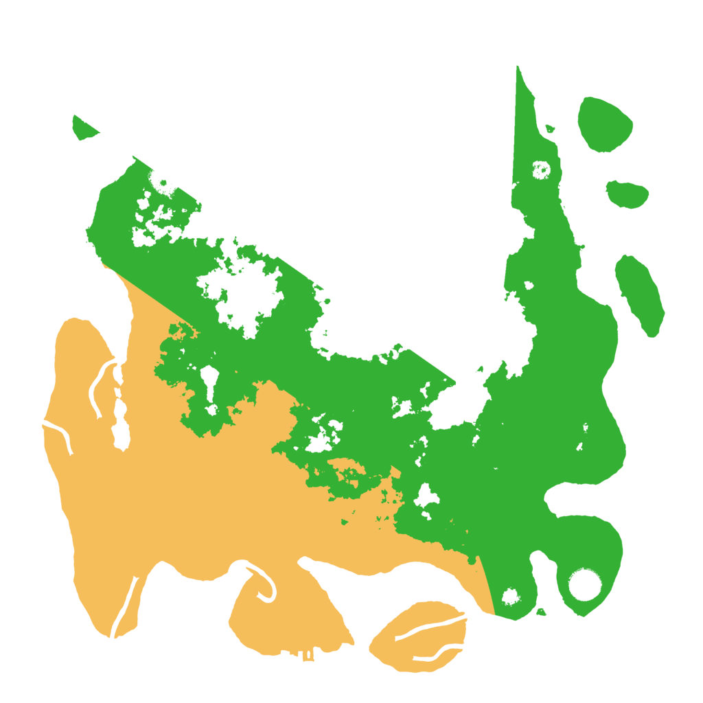 Biome Rust Map: Procedural Map, Size: 3850, Seed: 5898066