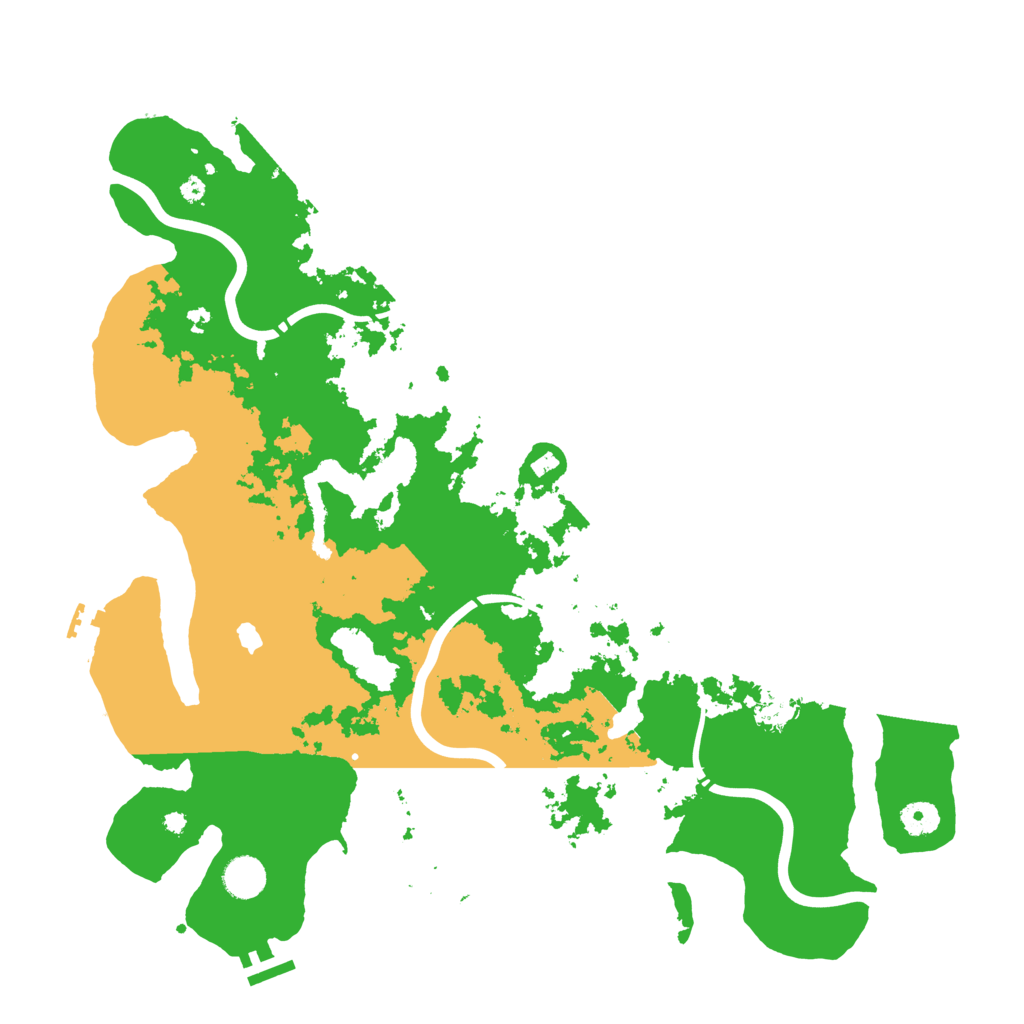 Biome Rust Map: Procedural Map, Size: 4250, Seed: 656558108