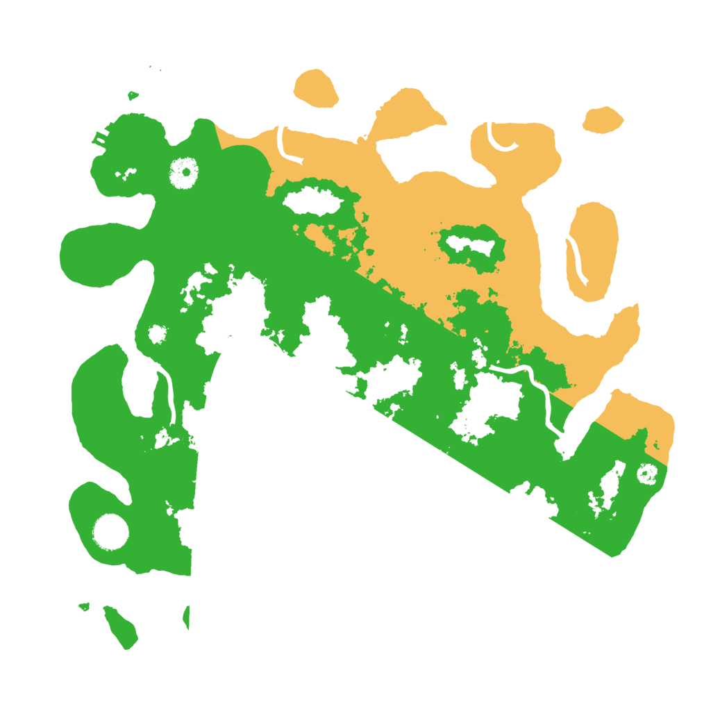 Biome Rust Map: Procedural Map, Size: 3500, Seed: 1840543721