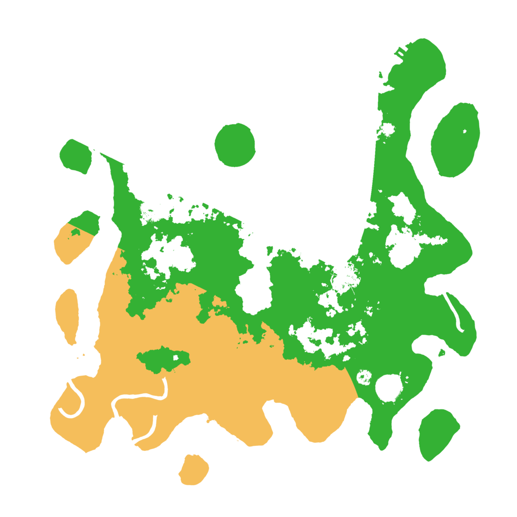 Biome Rust Map: Procedural Map, Size: 3500, Seed: 1789422768