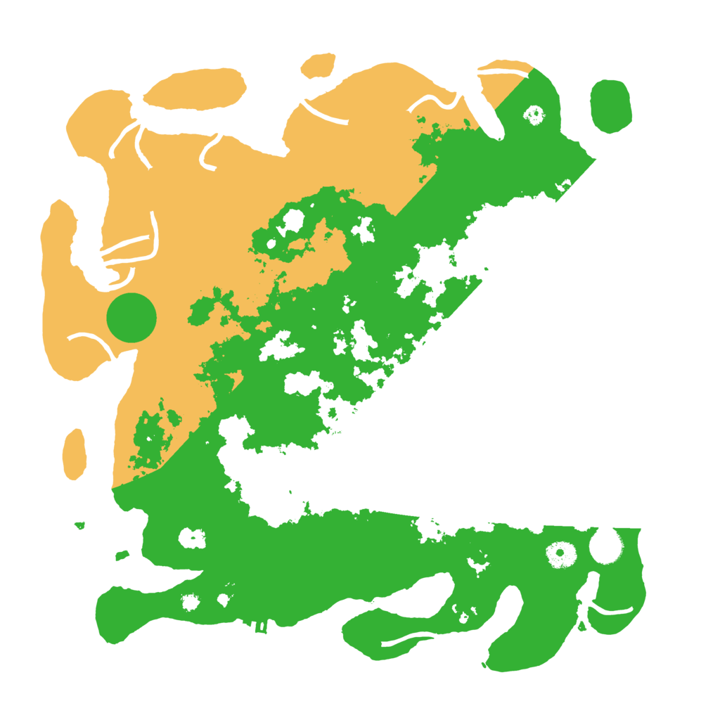 Biome Rust Map: Procedural Map, Size: 3800, Seed: 1215