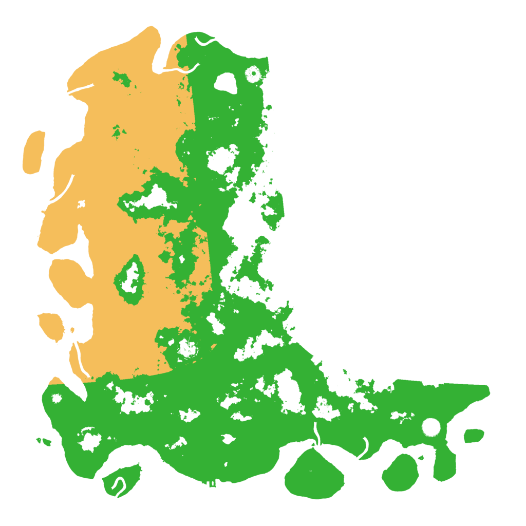 Biome Rust Map: Procedural Map, Size: 5000, Seed: 78463