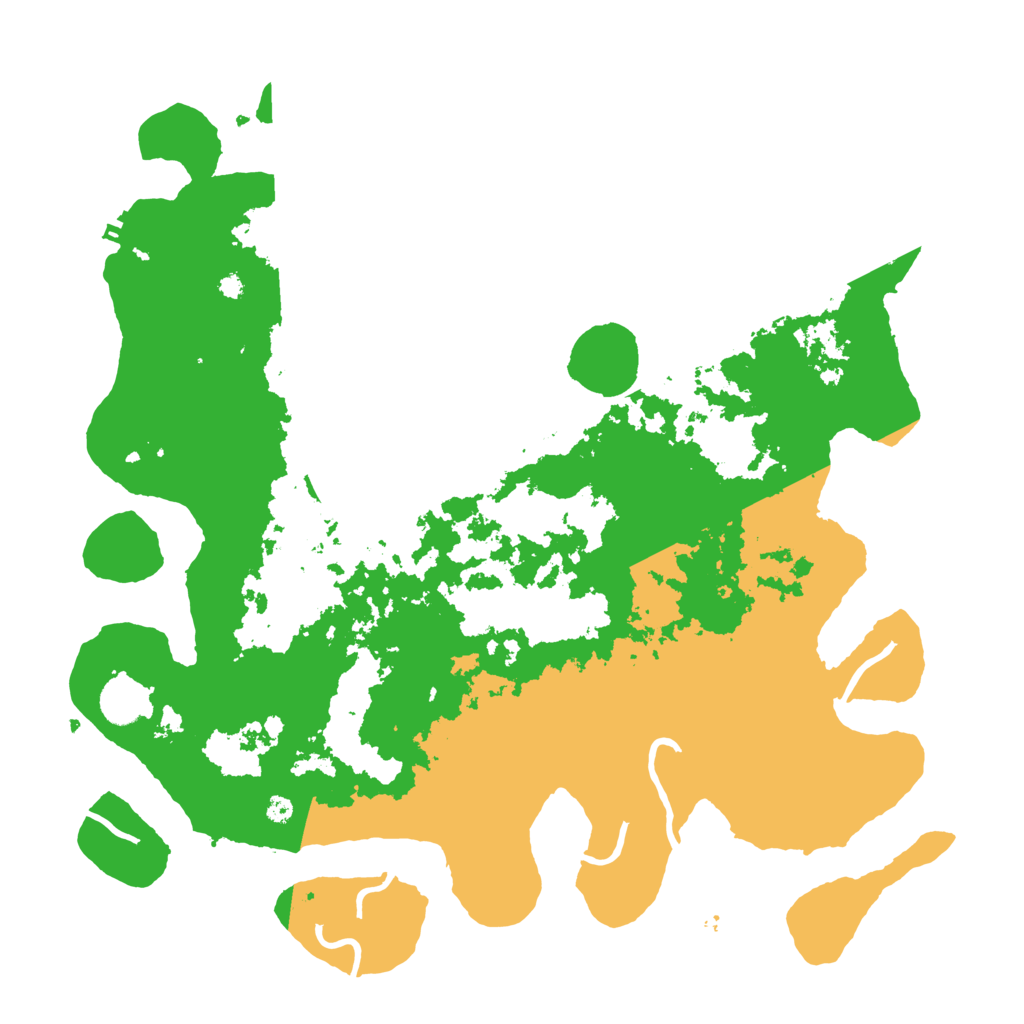 Biome Rust Map: Procedural Map, Size: 4000, Seed: 167