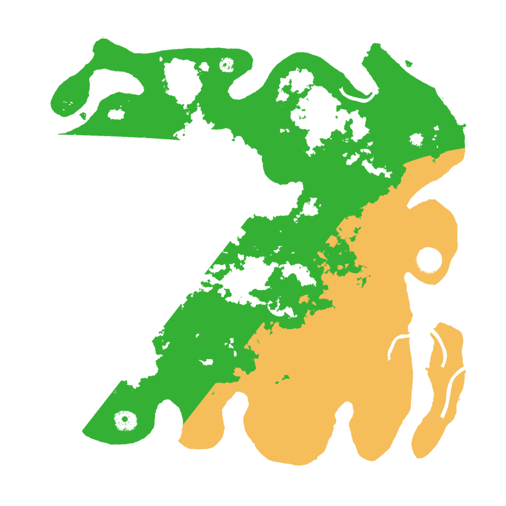 Biome Rust Map: Procedural Map, Size: 3500, Seed: 692287472