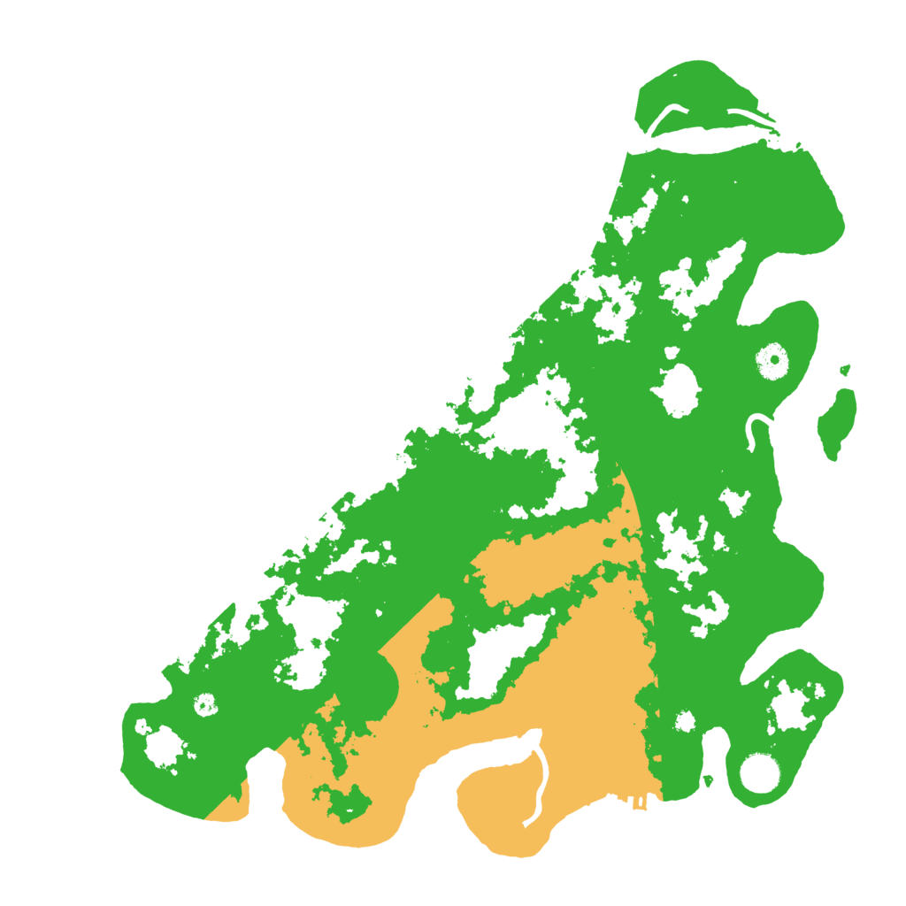 Biome Rust Map: Procedural Map, Size: 4000, Seed: 532053286