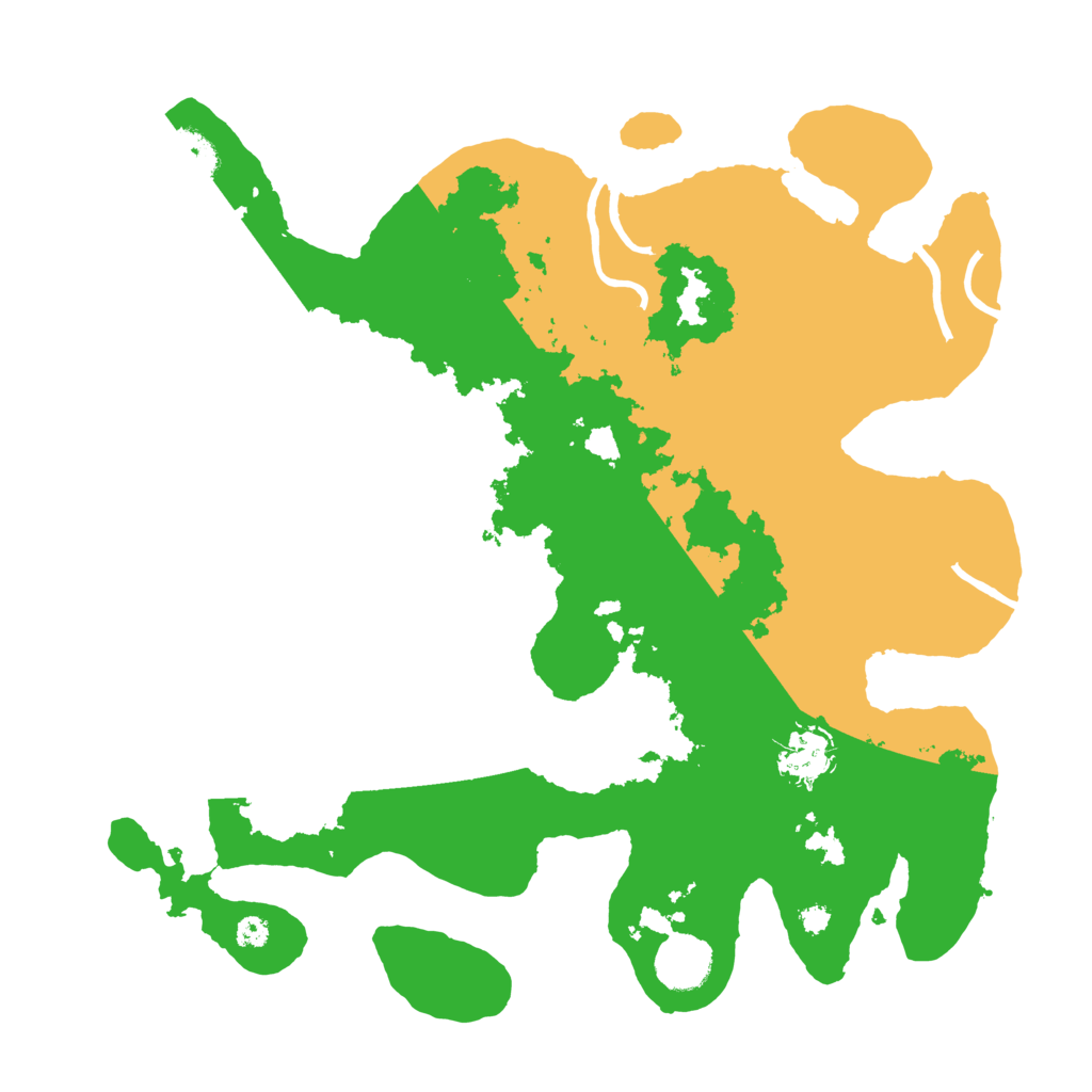 Biome Rust Map: Procedural Map, Size: 3500, Seed: 1927317363