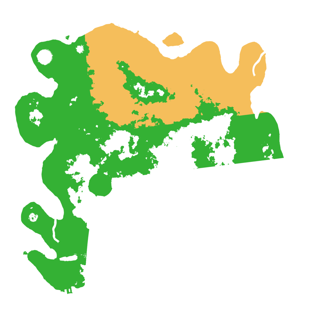 Biome Rust Map: Procedural Map, Size: 3700, Seed: 1343198739