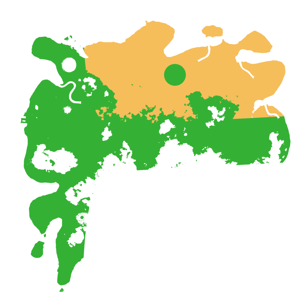 Biome Rust Map: Procedural Map, Size: 3750, Seed: 987654321