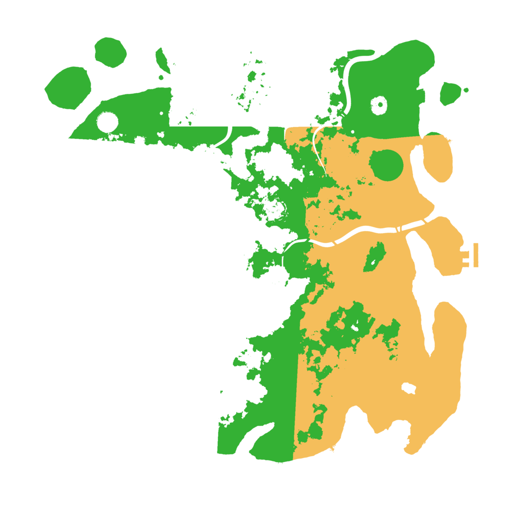 Biome Rust Map: Procedural Map, Size: 4250, Seed: 1300162667
