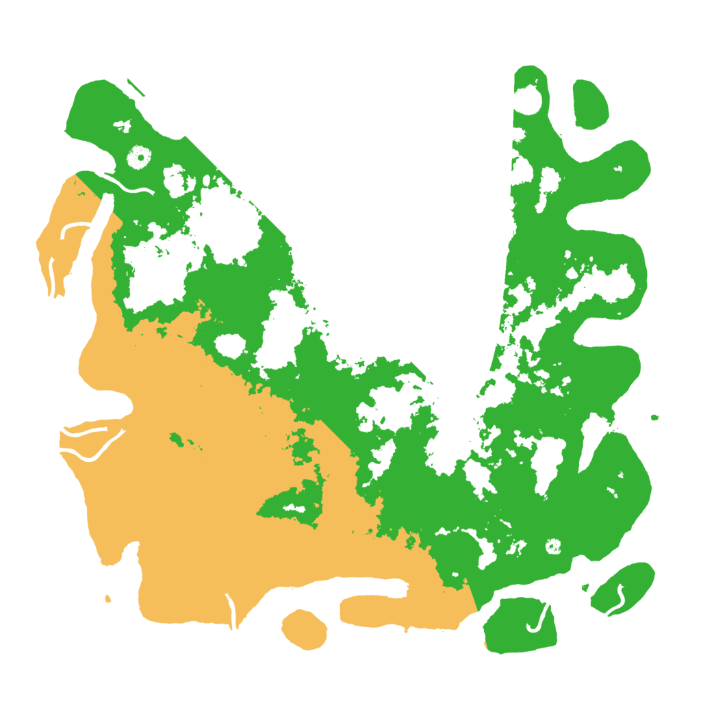 Biome Rust Map: Procedural Map, Size: 4500, Seed: 175222682