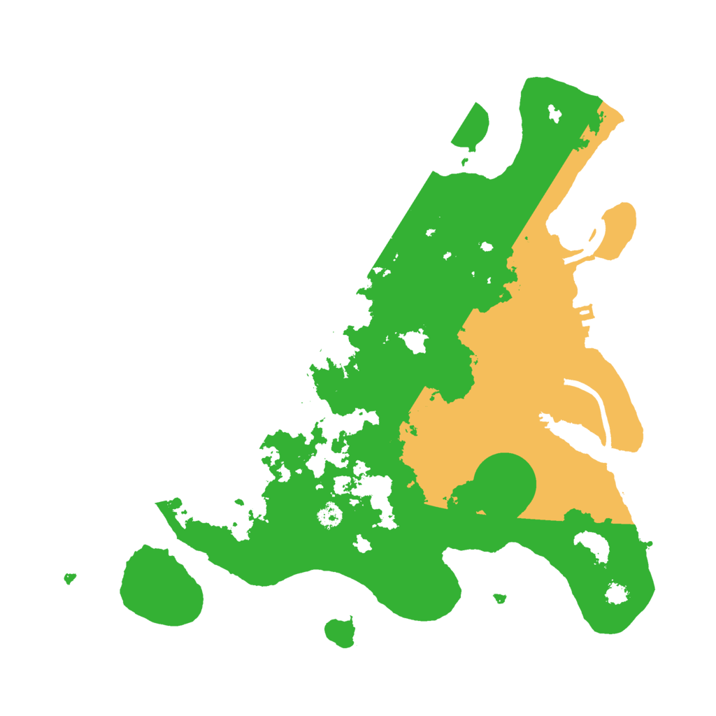 Biome Rust Map: Procedural Map, Size: 3000, Seed: 7385