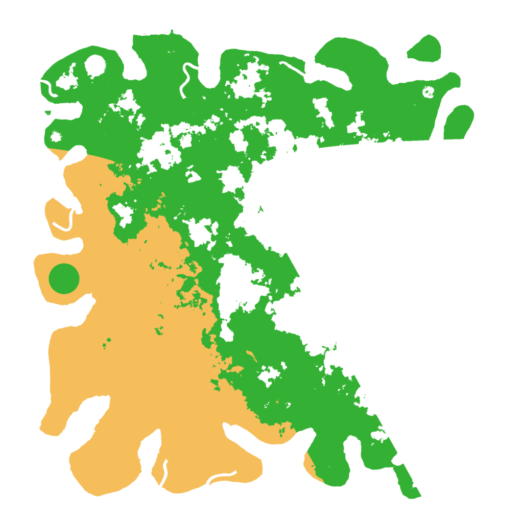 Biome Rust Map: Procedural Map, Size: 4509, Seed: 100000