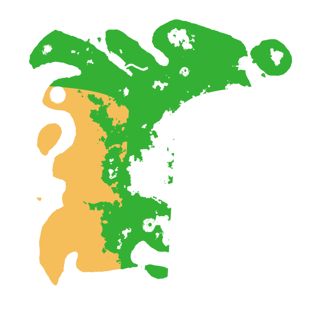 Biome Rust Map: Procedural Map, Size: 3500, Seed: 472382345