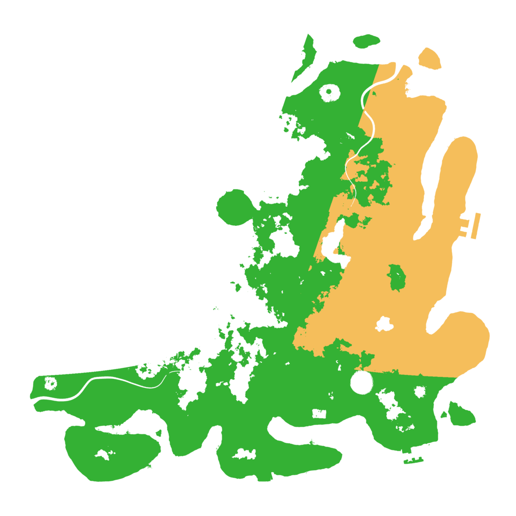 Biome Rust Map: Procedural Map, Size: 4000, Seed: 905266946