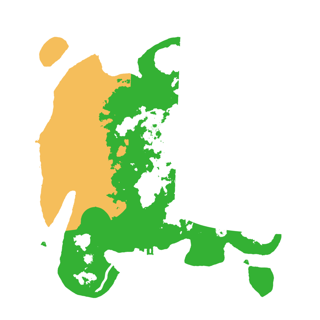 Biome Rust Map: Procedural Map, Size: 3000, Seed: 1957751974