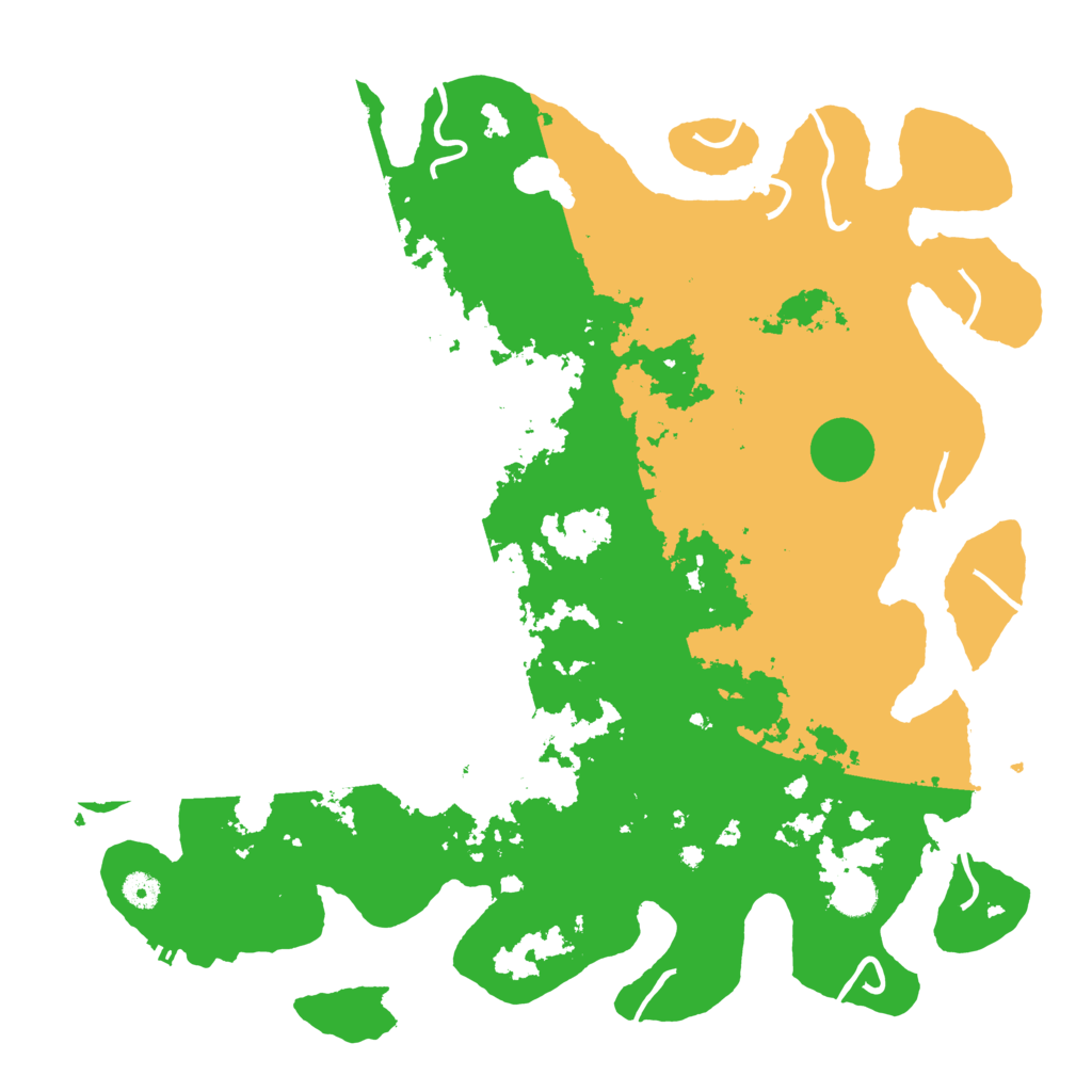 Biome Rust Map: Procedural Map, Size: 4500, Seed: 716026301