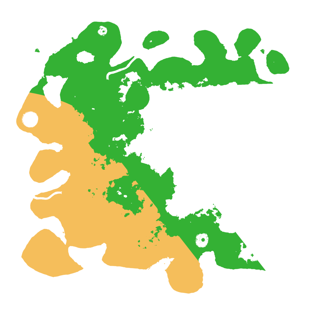 Biome Rust Map: Procedural Map, Size: 3500, Seed: 161388632