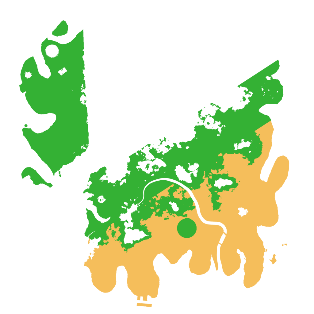Biome Rust Map: Procedural Map, Size: 4250, Seed: 20221007