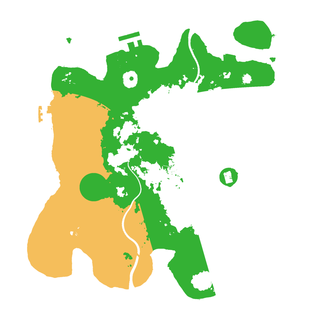 Biome Rust Map: Procedural Map, Size: 3000, Seed: 1554996233