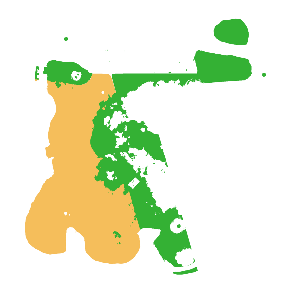 Biome Rust Map: Procedural Map, Size: 3000, Seed: 1554996233
