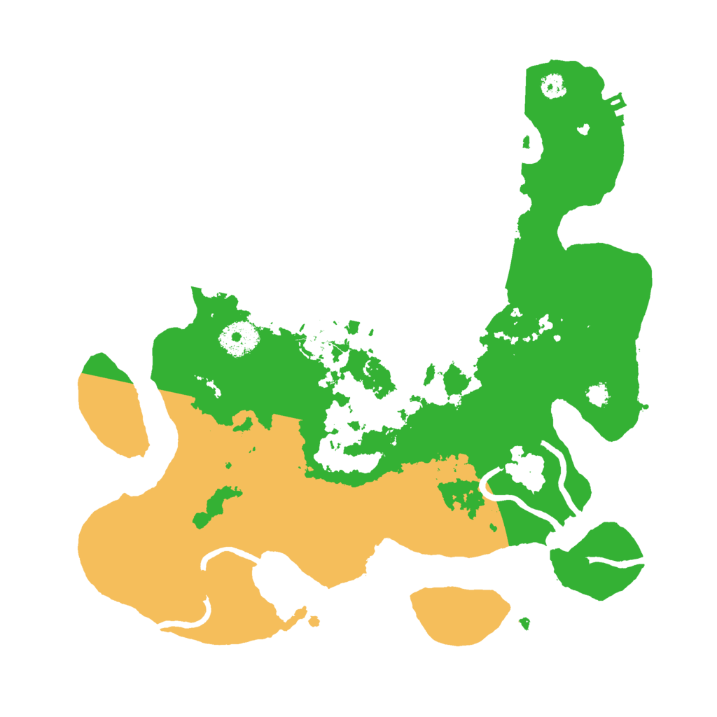 Biome Rust Map: Procedural Map, Size: 3000, Seed: 1310