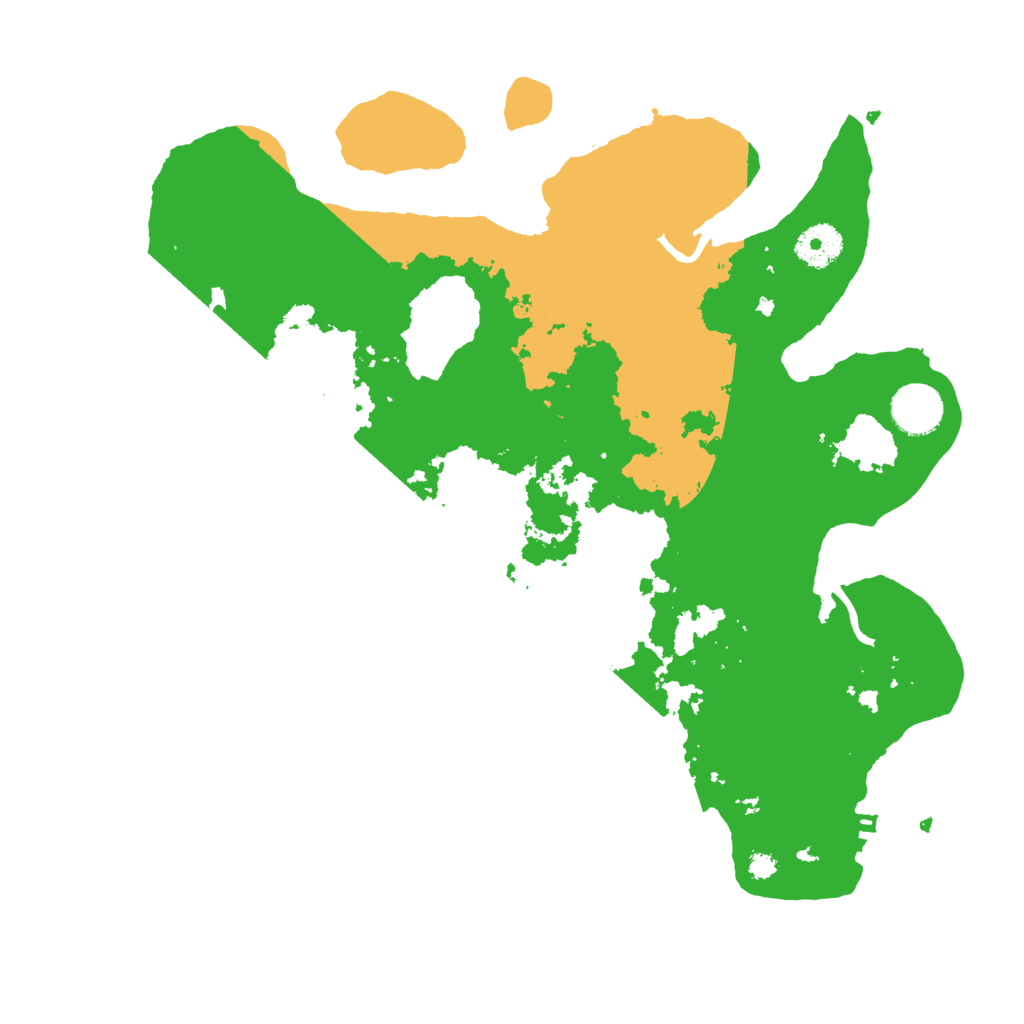 Biome Rust Map: Procedural Map, Size: 3500, Seed: 2084379314