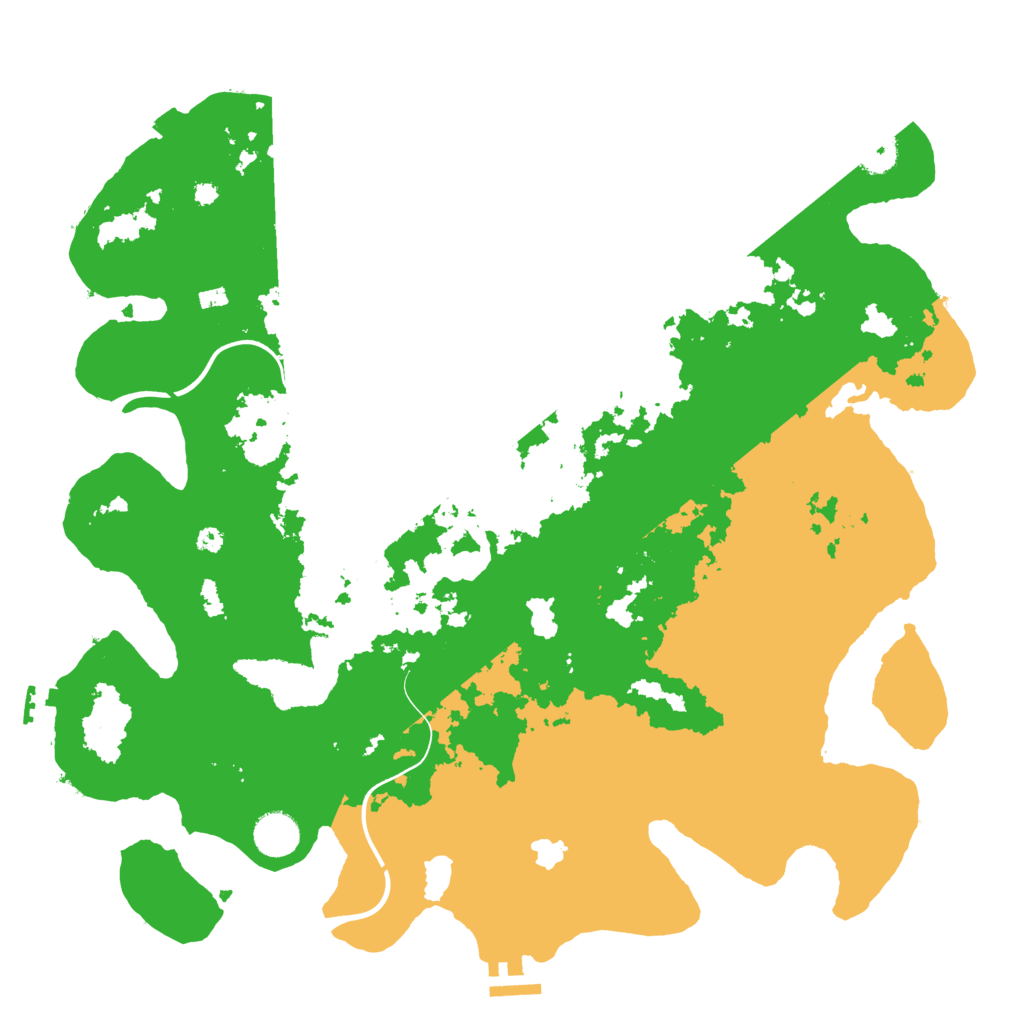 Biome Rust Map: Procedural Map, Size: 4000, Seed: 1881947742