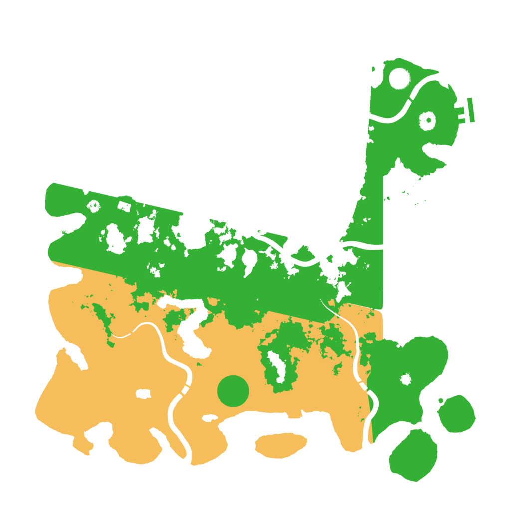Biome Rust Map: Procedural Map, Size: 4250, Seed: 1752989773