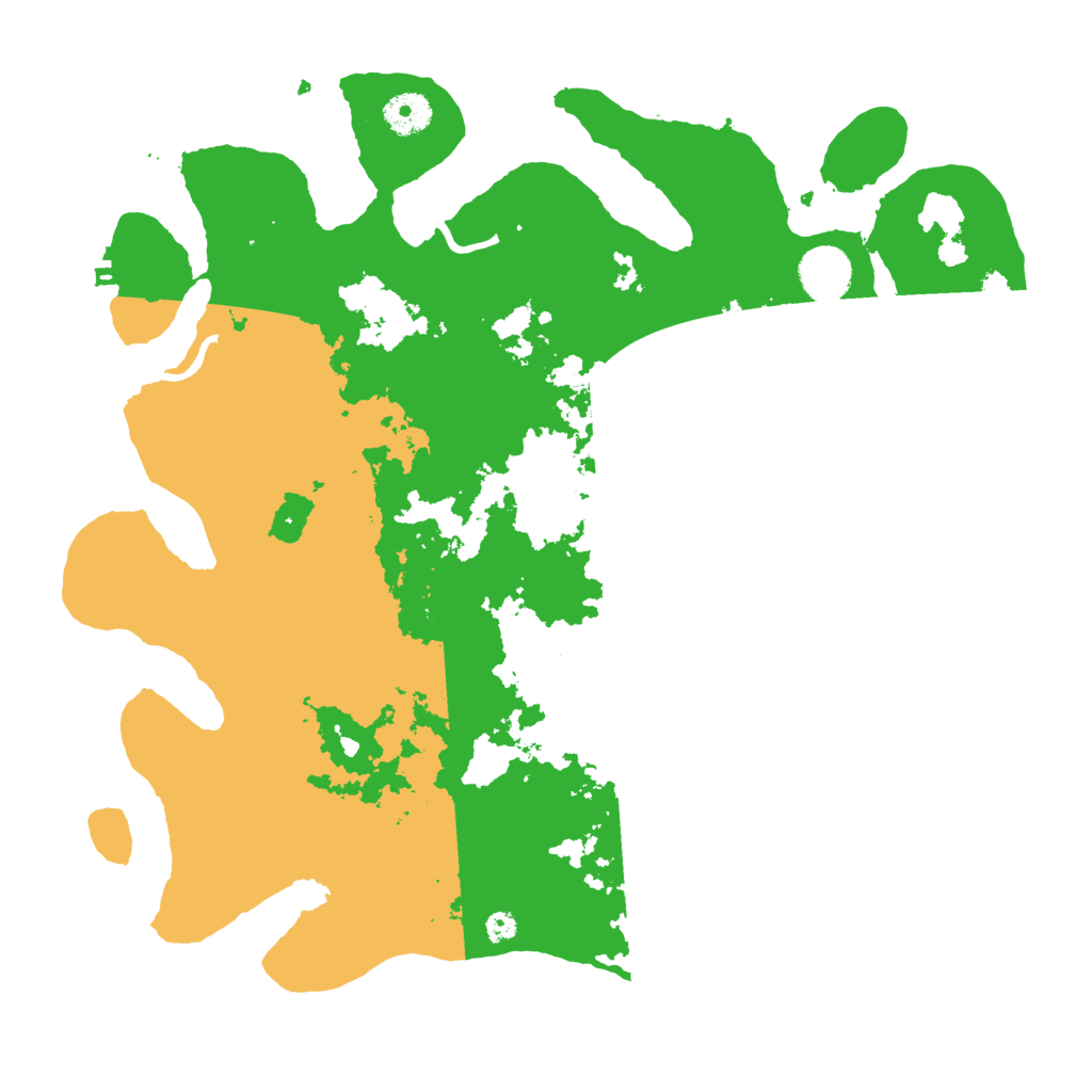 Biome Rust Map: Procedural Map, Size: 3700, Seed: 1828524334
