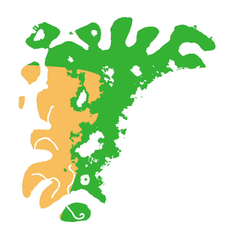 Biome Rust Map: Procedural Map, Size: 3550, Seed: 731230