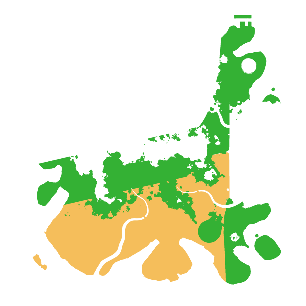 Biome Rust Map: Procedural Map, Size: 3590, Seed: 528865