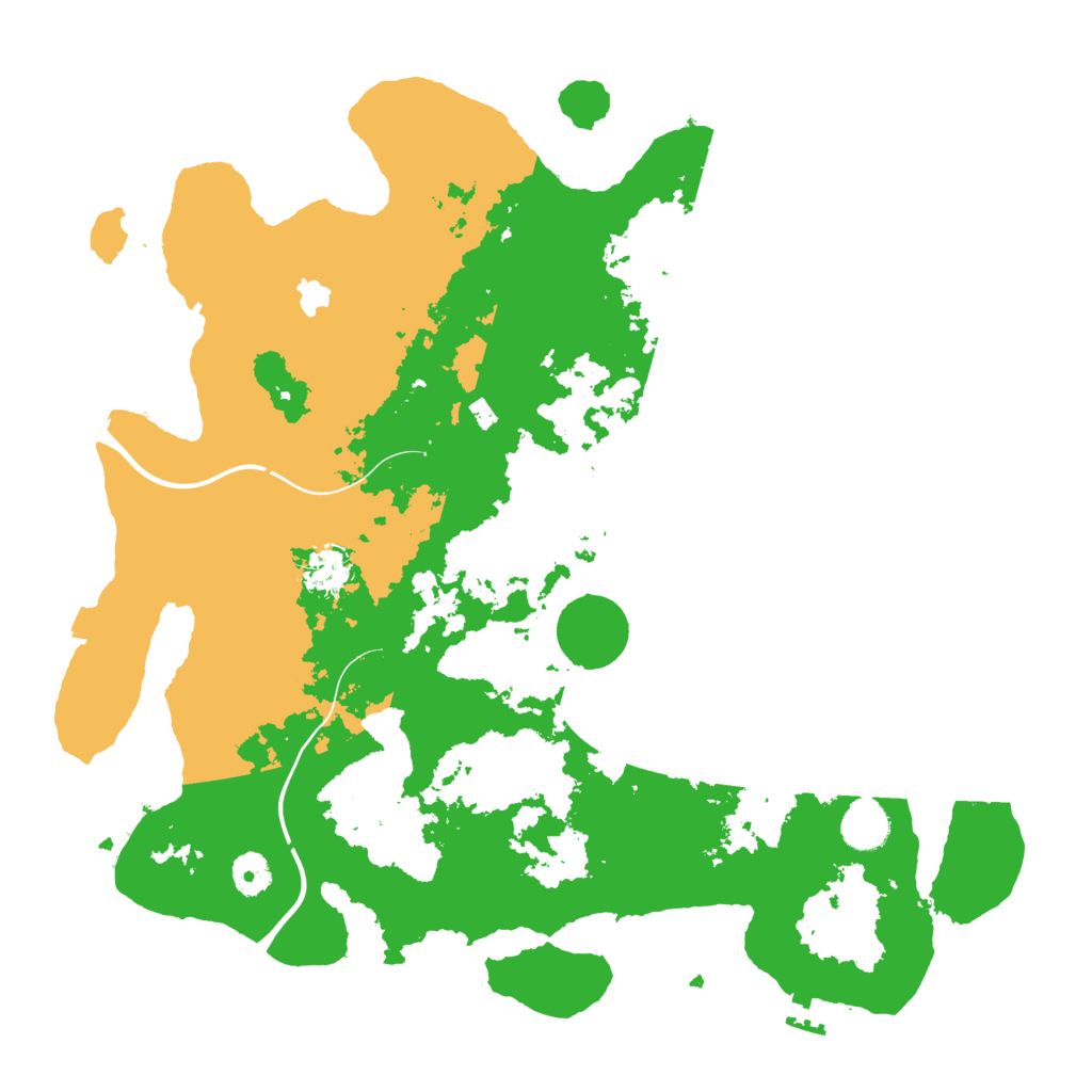 Biome Rust Map: Procedural Map, Size: 4000, Seed: 823498