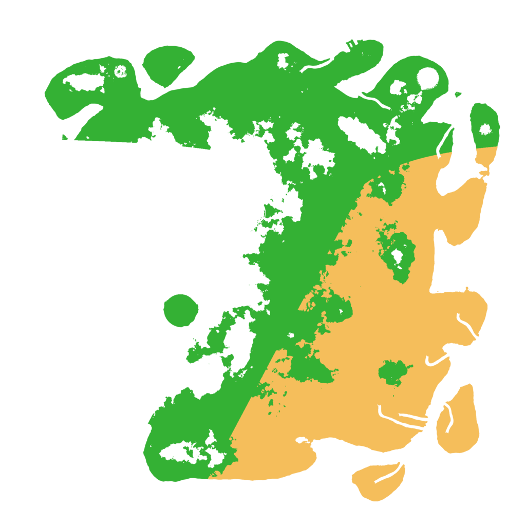 Biome Rust Map: Procedural Map, Size: 4300, Seed: 32432423