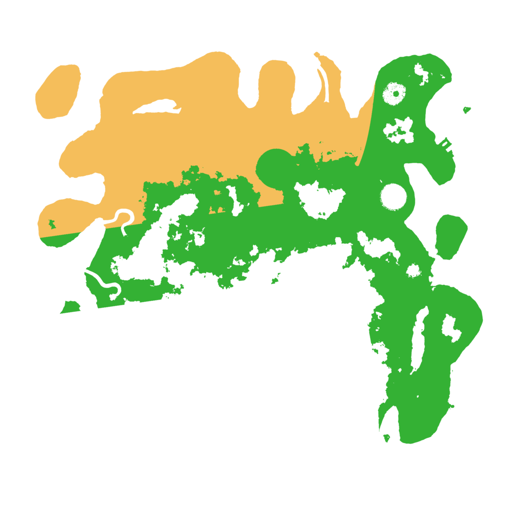 Biome Rust Map: Procedural Map, Size: 3500, Seed: 29025405