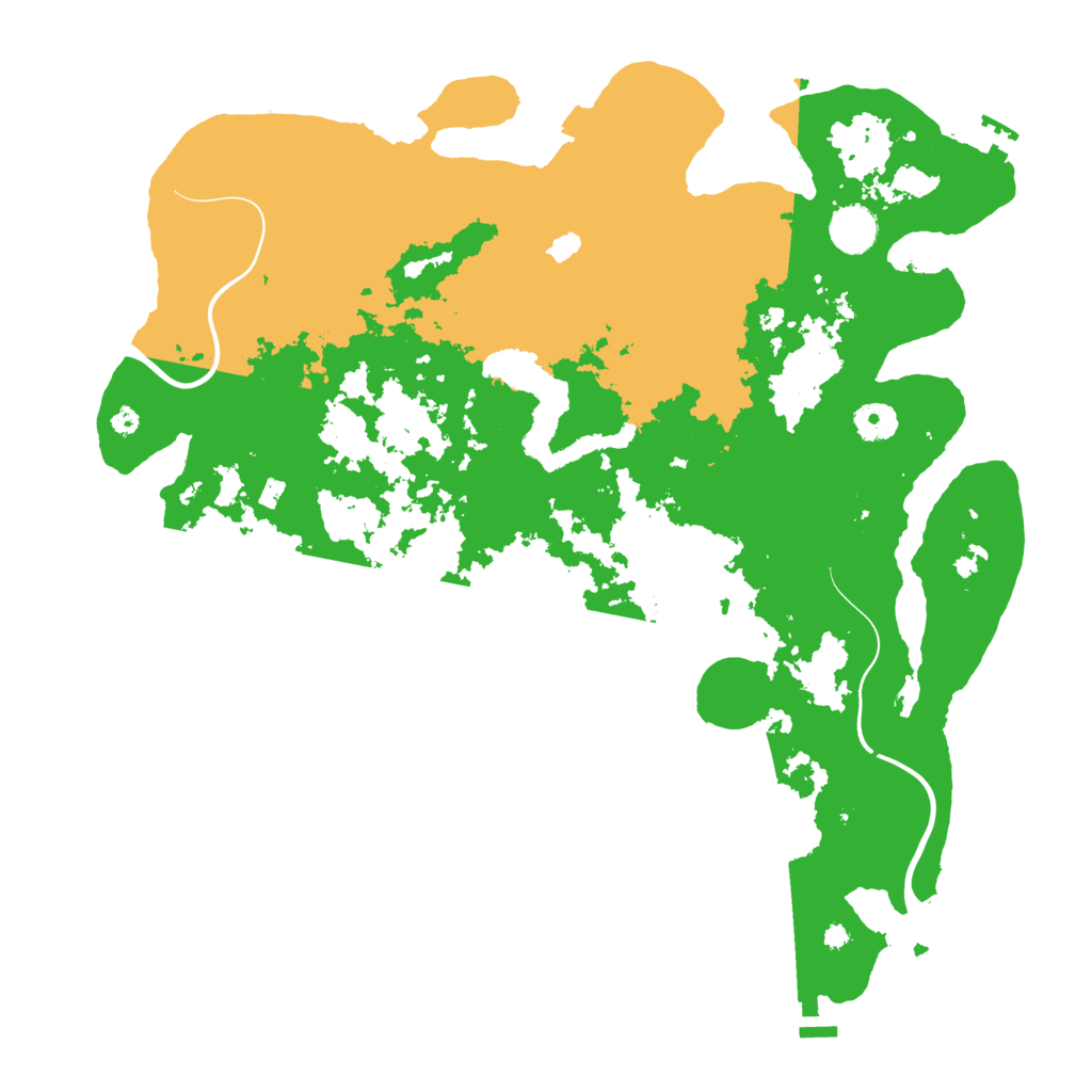 Biome Rust Map: Procedural Map, Size: 4000, Seed: 98051