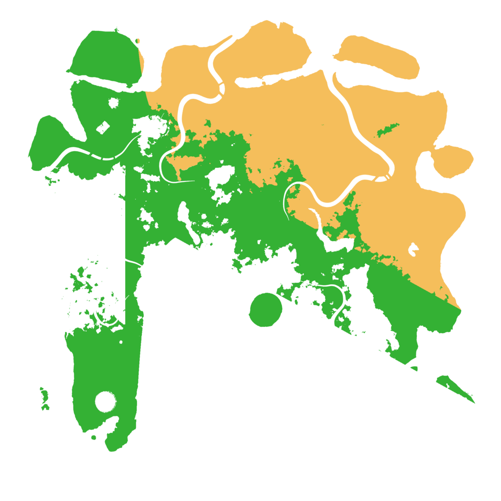 Biome Rust Map: Procedural Map, Size: 4250, Seed: 4389823