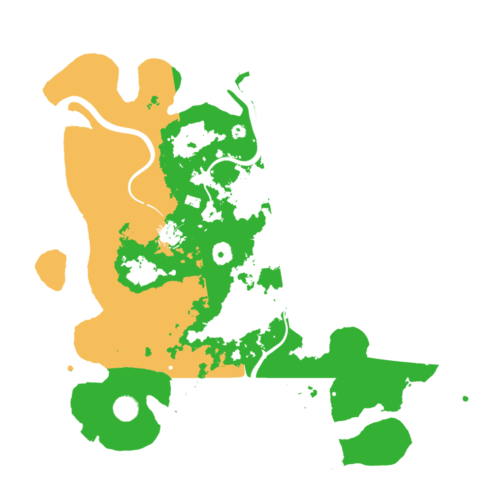 Biome Rust Map: Procedural Map, Size: 3550, Seed: 323722