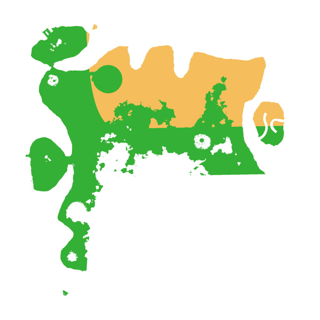 Biome Rust Map: Procedural Map, Size: 3000, Seed: 722578727
