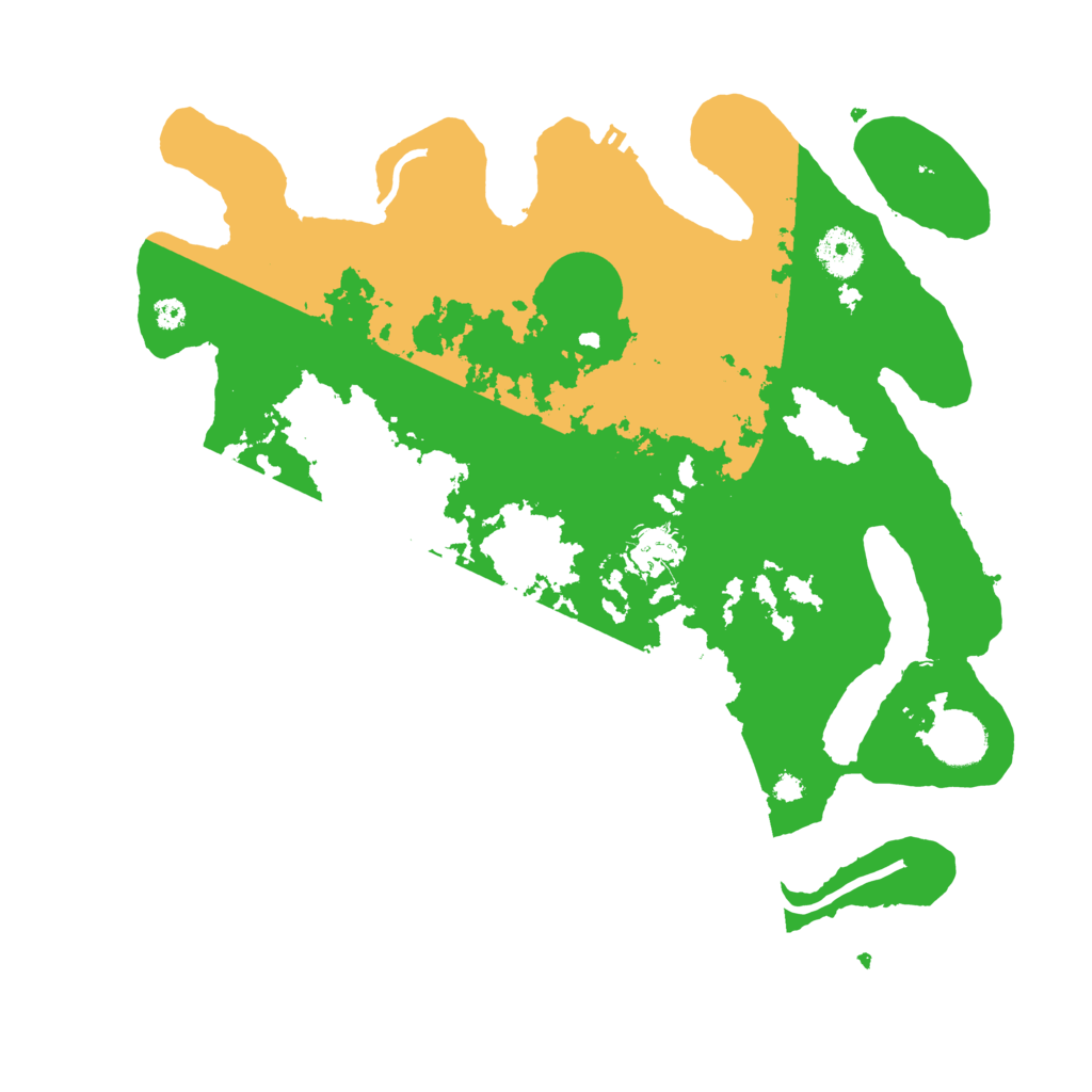 Biome Rust Map: Procedural Map, Size: 3550, Seed: 556506