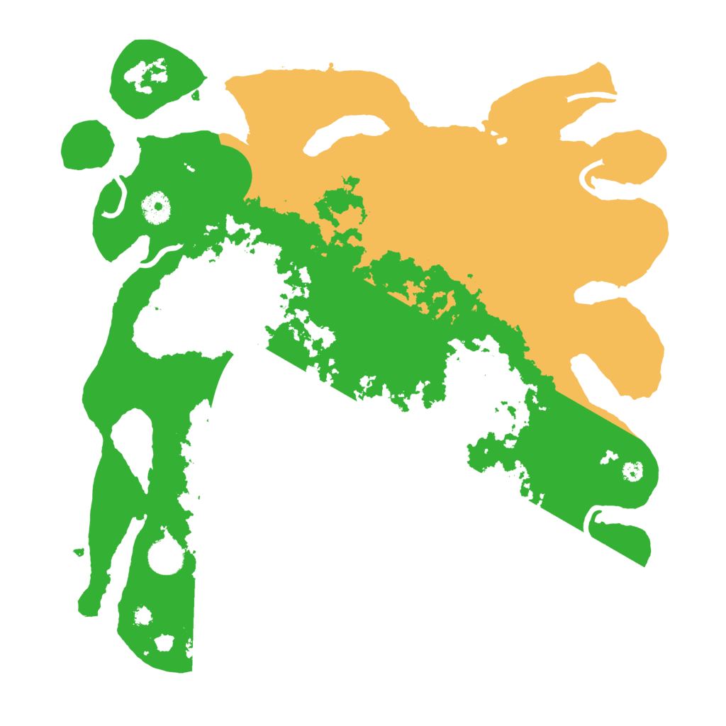 Biome Rust Map: Procedural Map, Size: 3600, Seed: 204553059