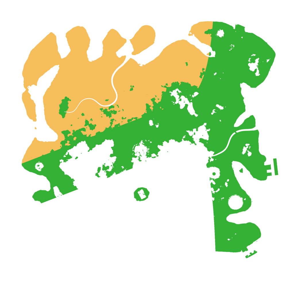 Biome Rust Map: Procedural Map, Size: 3550, Seed: 837411