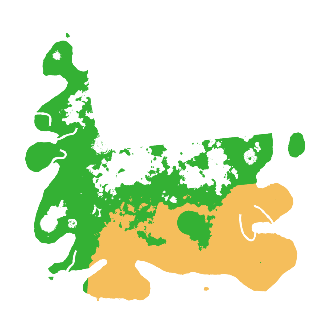 Biome Rust Map: Procedural Map, Size: 3550, Seed: 908649