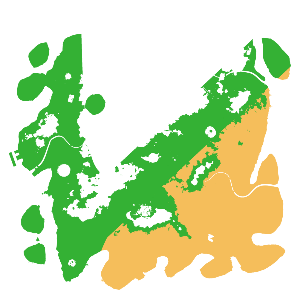 Biome Rust Map: Procedural Map, Size: 4250, Seed: 858734816