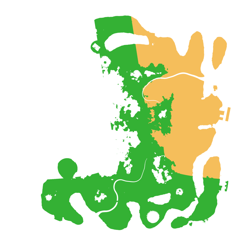 Biome Rust Map: Procedural Map, Size: 3550, Seed: 894743